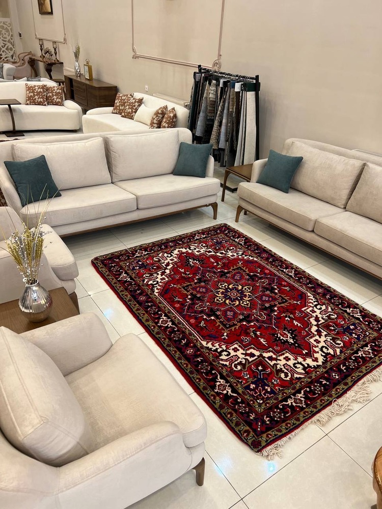 فرش دستبافت 6 متری طرح هریس