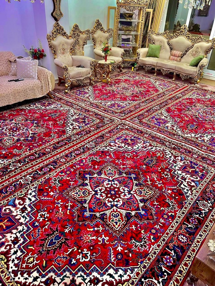 فرش دستبافت 6 متری طرح هریس