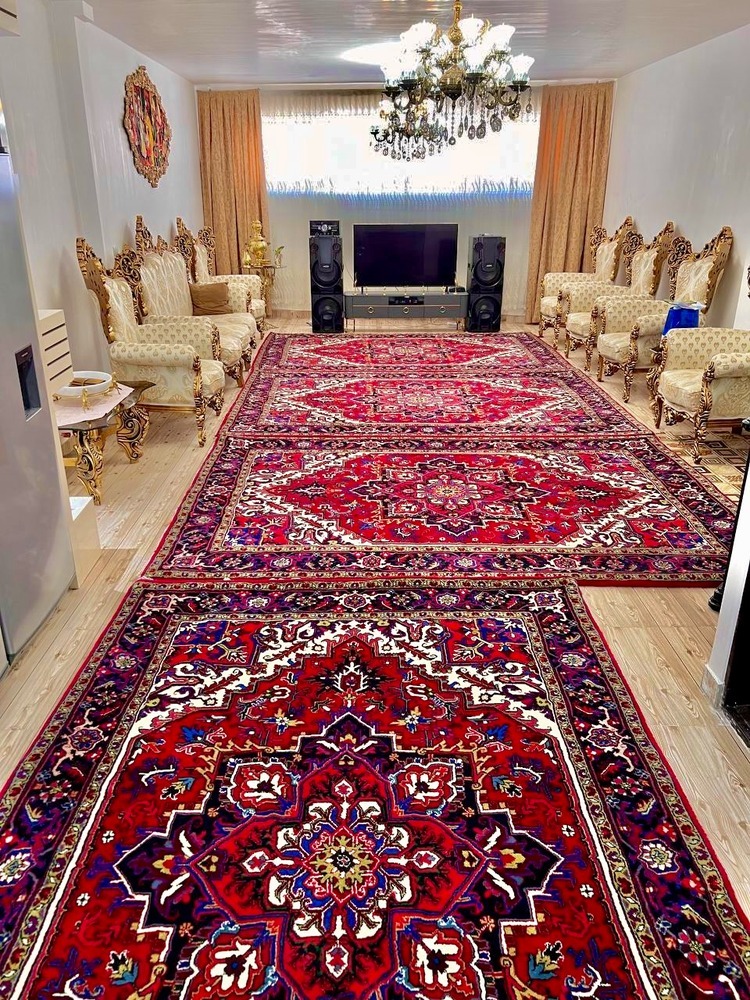 فرش دستبافت جفت 6 متری