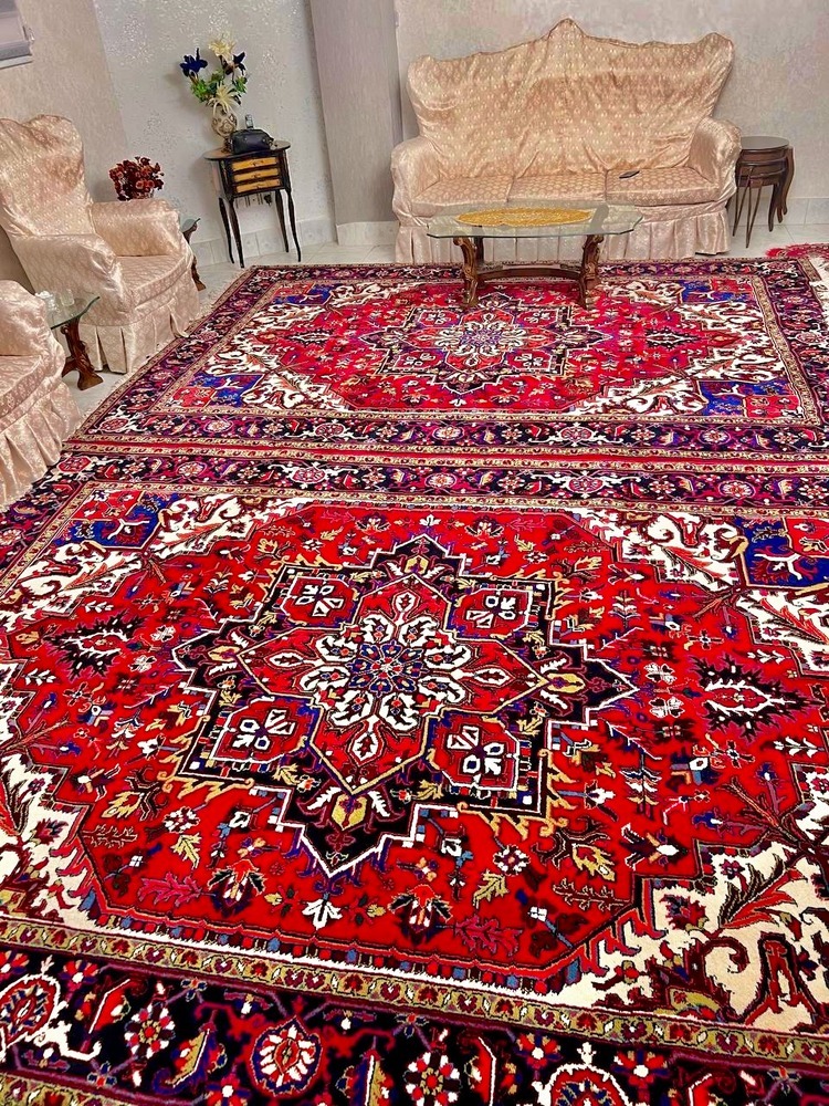 فرش دستبافت 6 متری طرح هریس